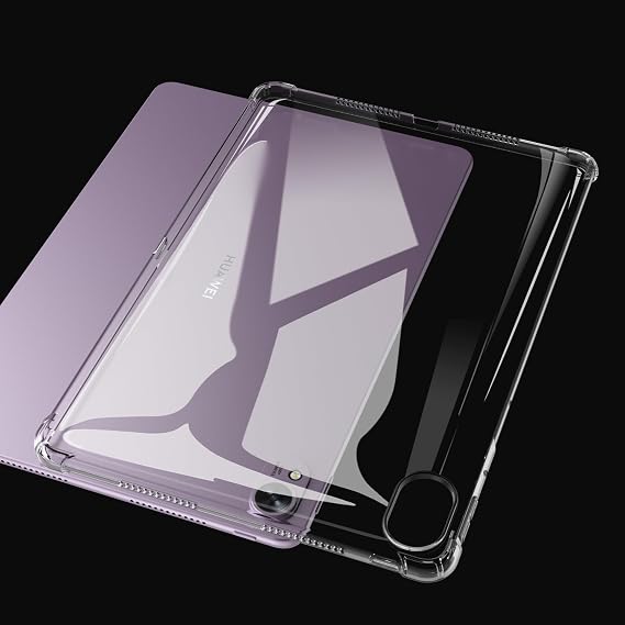 Case for Huawei MatePad 11.5 S 11.5 inch 2024,TPU Soft Lightweight Protective Cover Anti-Scratch Back Shockproof Phone Case for Huawei MatePad 11.5S 11.5 inch 2024 Released (Clear)
