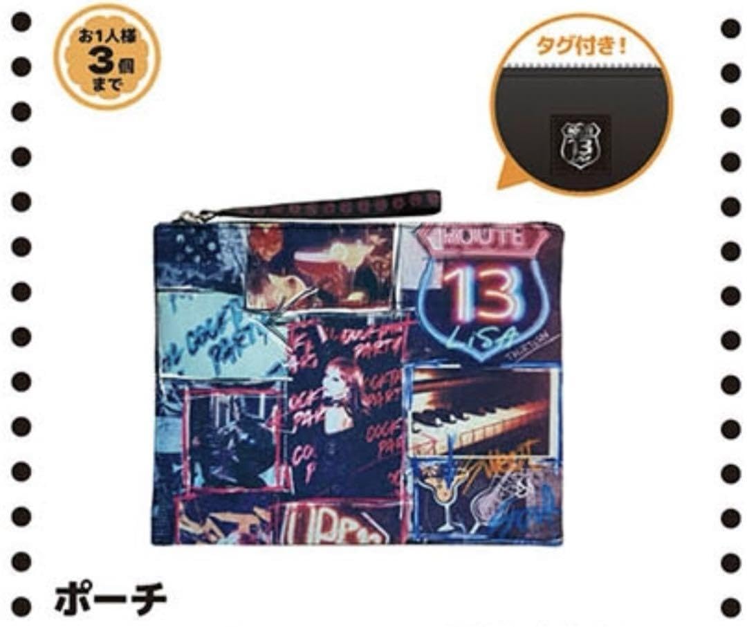 Amazon.co.jp: LiSA カクテルパーティー グッズ ポーチ : Toys & Games