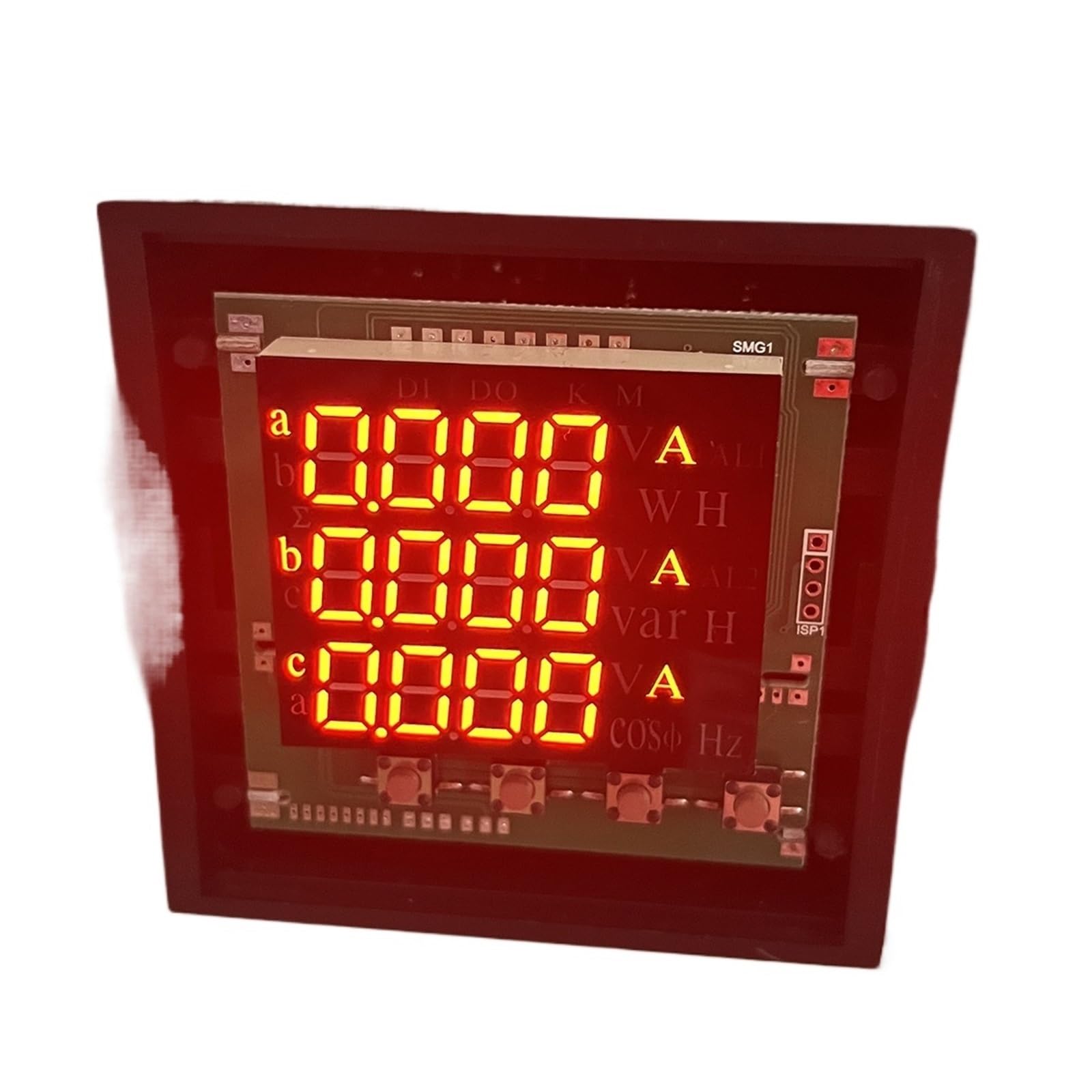 Wielofunkcyjny trójfazowy miernik prądu z cyfrowym wyświetlaczem 72 x 72 mm i 96 x 96 mm z RS485 Modbus-RTU(72 x 72 mm)