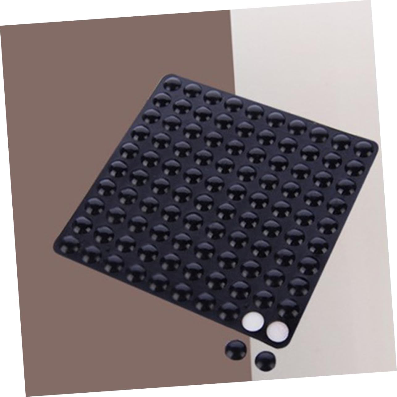 100pcs Felt Pads Soundproofing Stickers Self-Adhesive Bumper Pads for Wall Protectors Noise-dampening