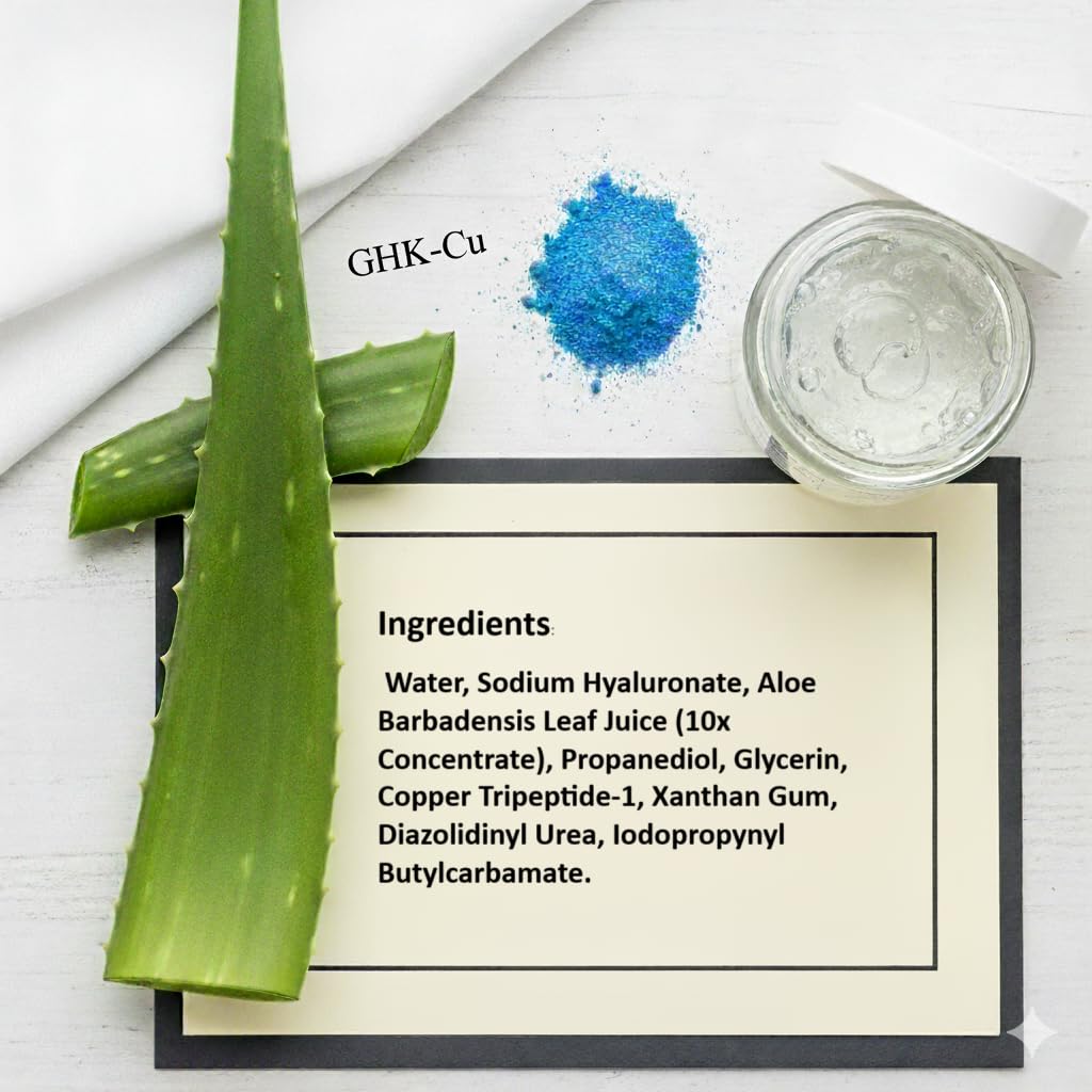 GHK-Cu Peptide Serum – 1.5% Copper Peptide Face Serum | Advanced Skin Repair, Collagen Boost & Wrinkle Reduction – Small Batch Made in USA - Image 6