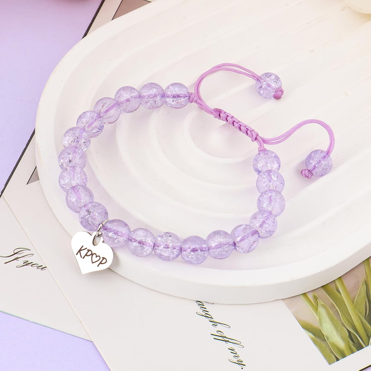 KPop Bracelet Merch Stuff and Birthday Card Korea-Pop Demon Christmas Jewelry Birthday Party Decor Cosplay Outfits Accessories for Gir Women Daughter Sister Fans - Image 4