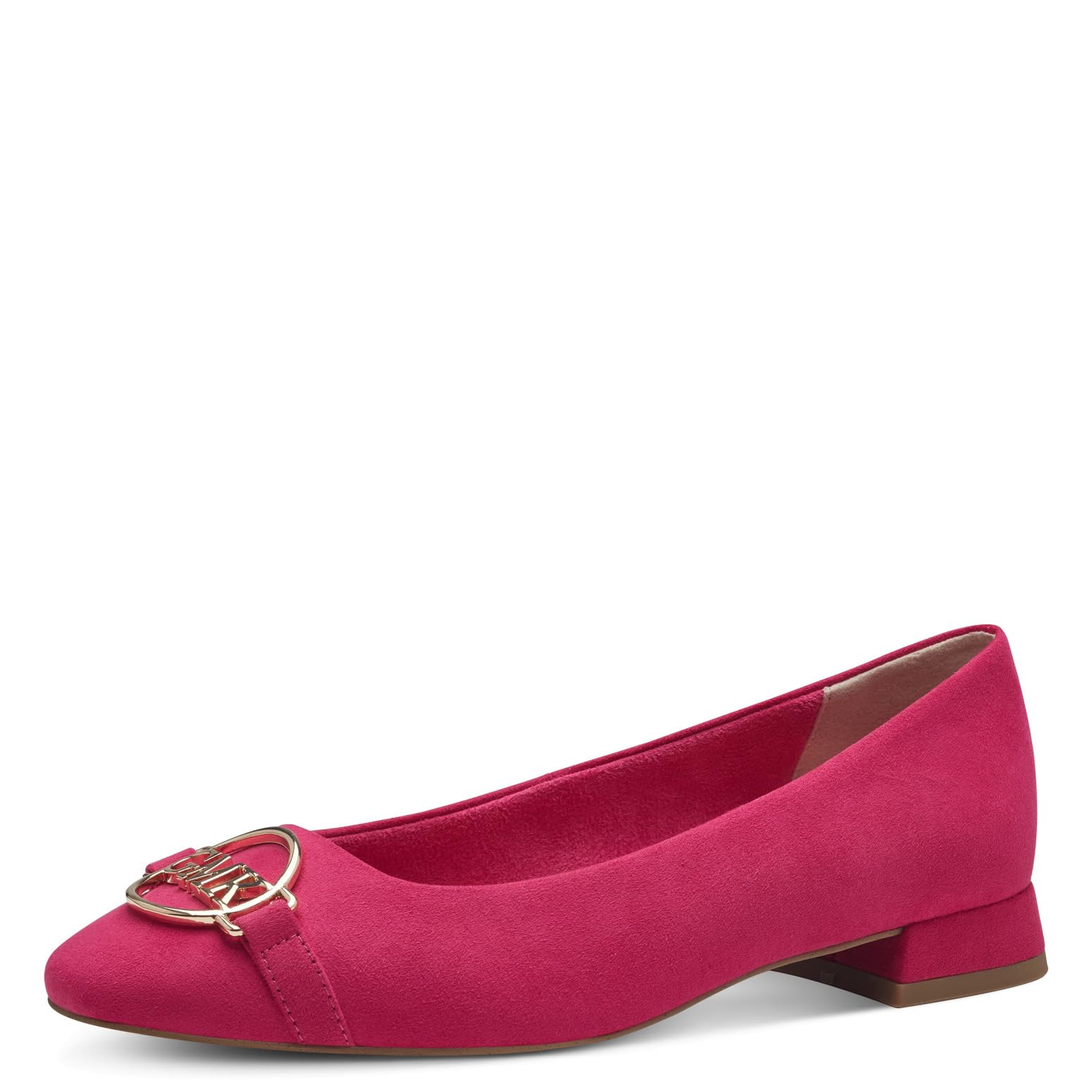 MARCO TOZZI Women's 2-82102-42 Ballet Flat, Pink, 4