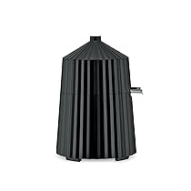 Alessi Plissé MDL07 B – Spremiagrumi Elettrico di Design, in Resina Termoplastica, Spina Europea, 80 W, Nero