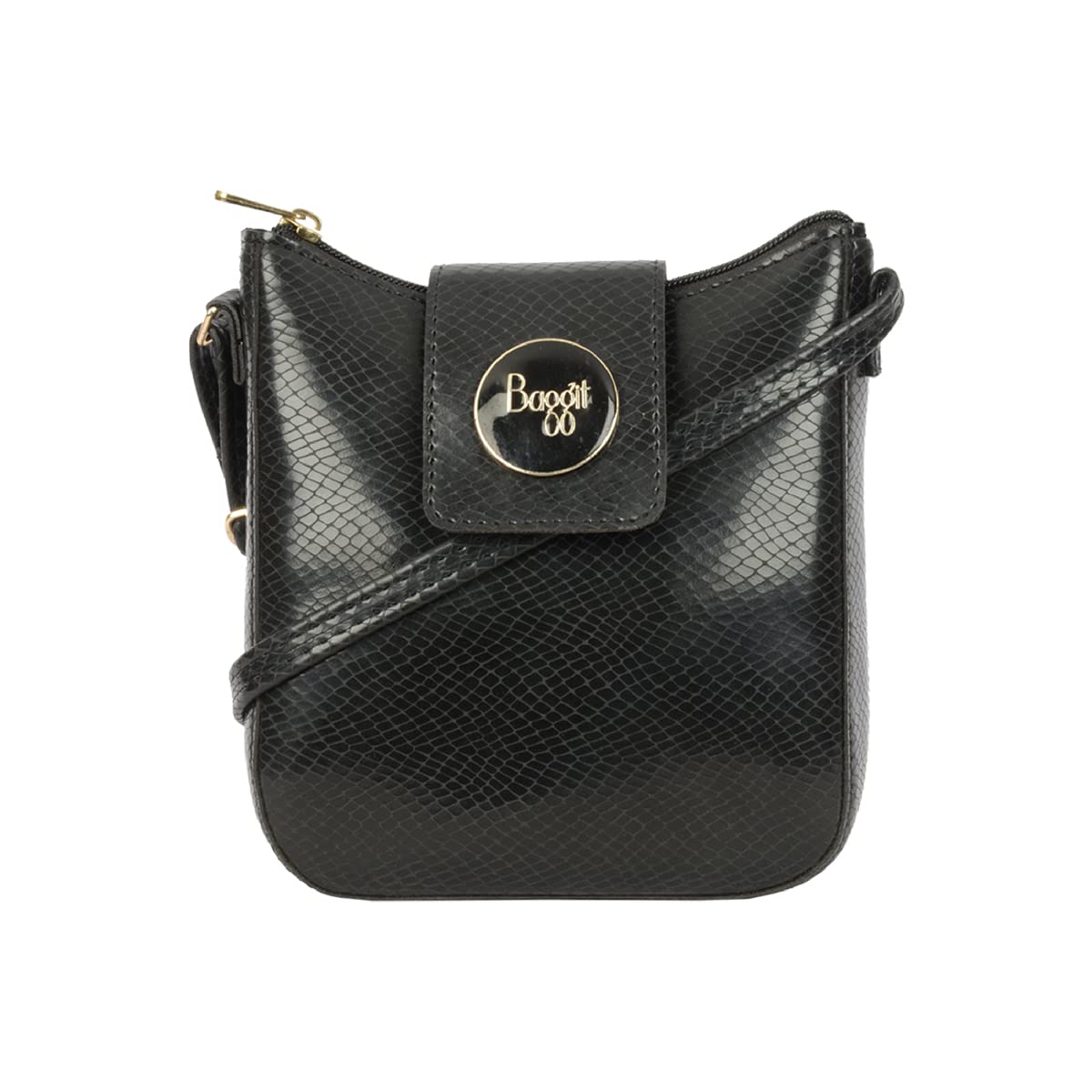 Baggit Womens Sling Bag - XX-Small (Black) (B0C1JQSHHT) Amazon Price History, Amazon Price Tracker