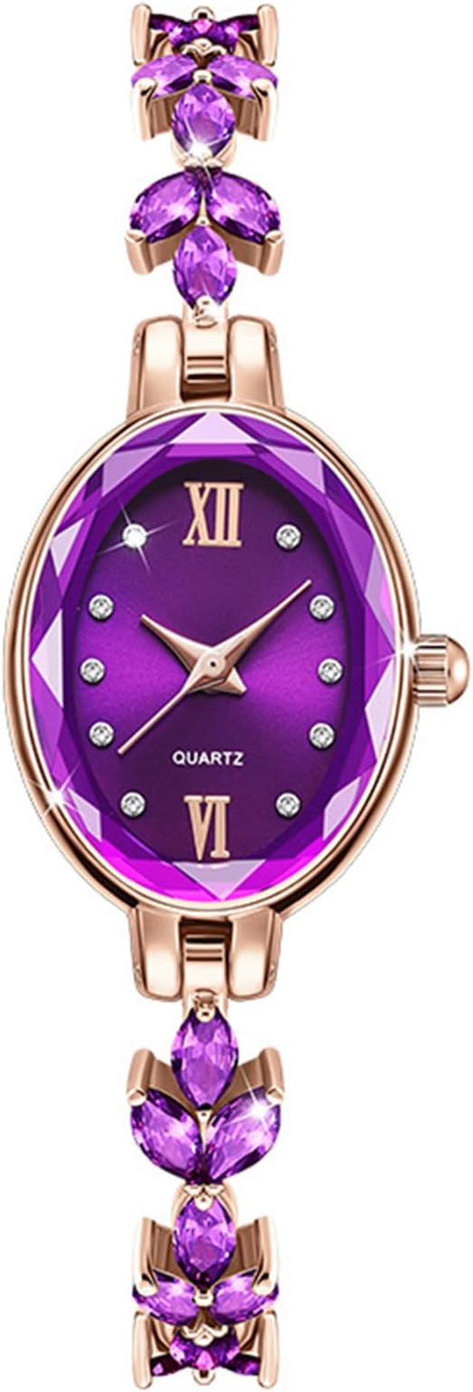 Women's Watch Luxury Petal Casual Bracelet Watch Simulated Quartz Watches for Women