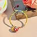 6 Bracelet Colorful Zongzi Colorful Rope Set for Dragon Boat Festival Zodiac Year Hand Woven Blessing Bracelets Adult Jewelry Decoration Mother's Day Birthday Easter Gift DIY Holiday Accessory