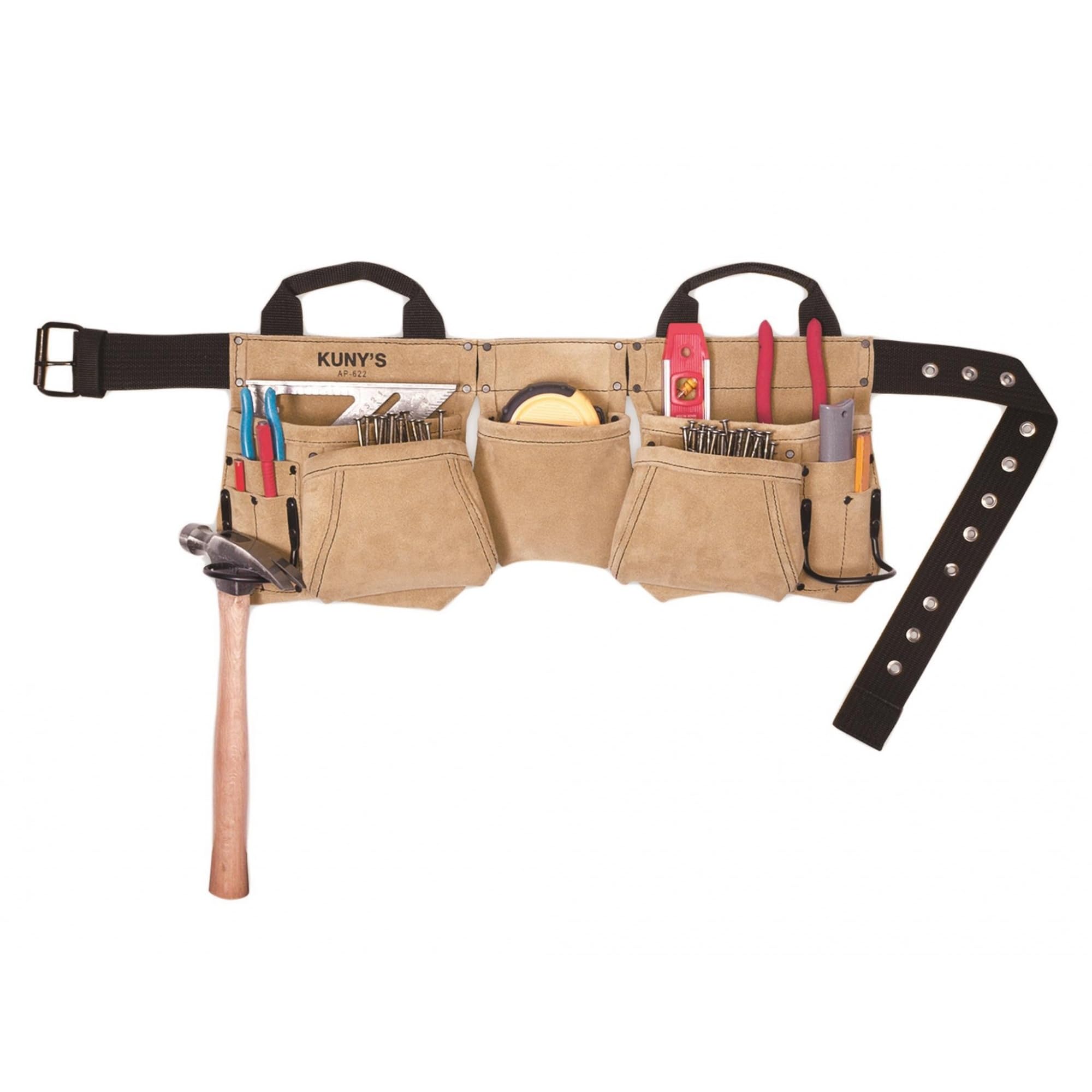 Kuny's - Ap-622A Carpenter's Apron Split Grain Leather 068245106222
