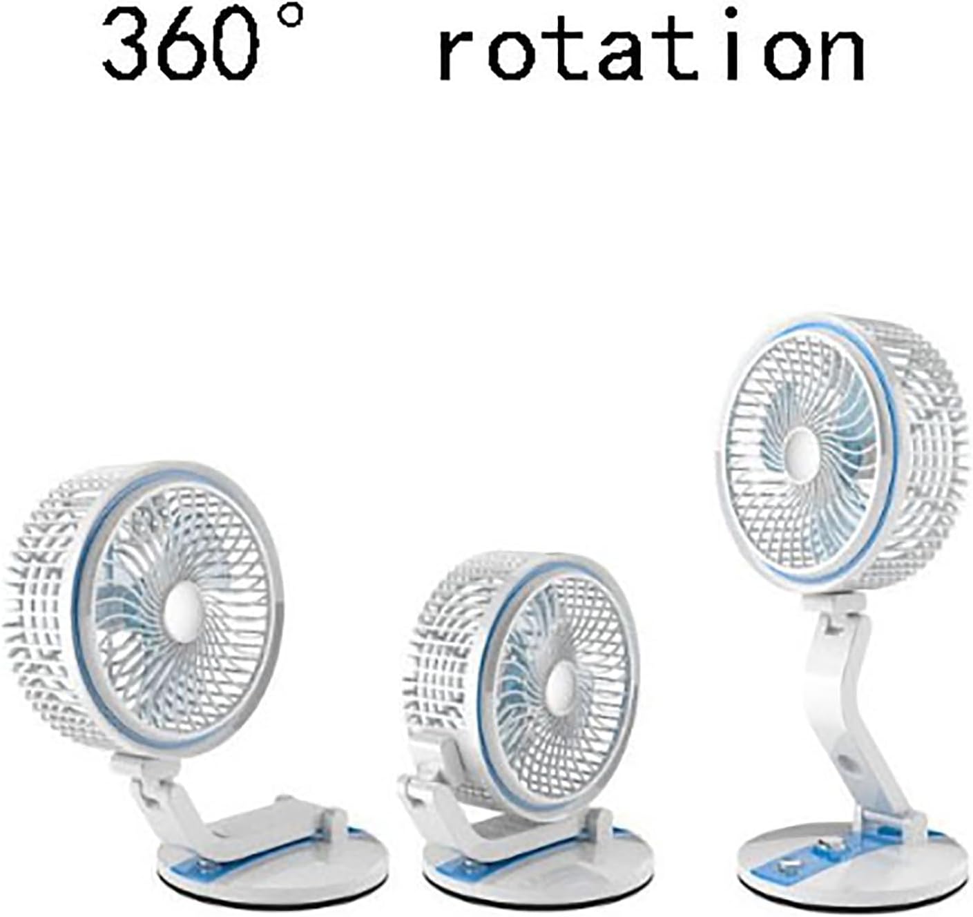 Folding Solar Fan Outdoor USB Charging Wall Hanging Lamp Student Dormitory Office Electric Fans Low Noise Camping Ventilador with 2 Wind Speed,Pink,45 * 18cm