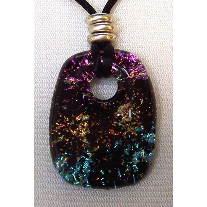 CBS Dichroic Extract Cyan/Copper – 1/8th Sheet, Works with Any COE