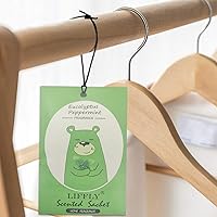 Vista 3 de 14 bolsitas perfumadas de eucalipto y menta para cajones y armarios, caja de regalo de larga duración