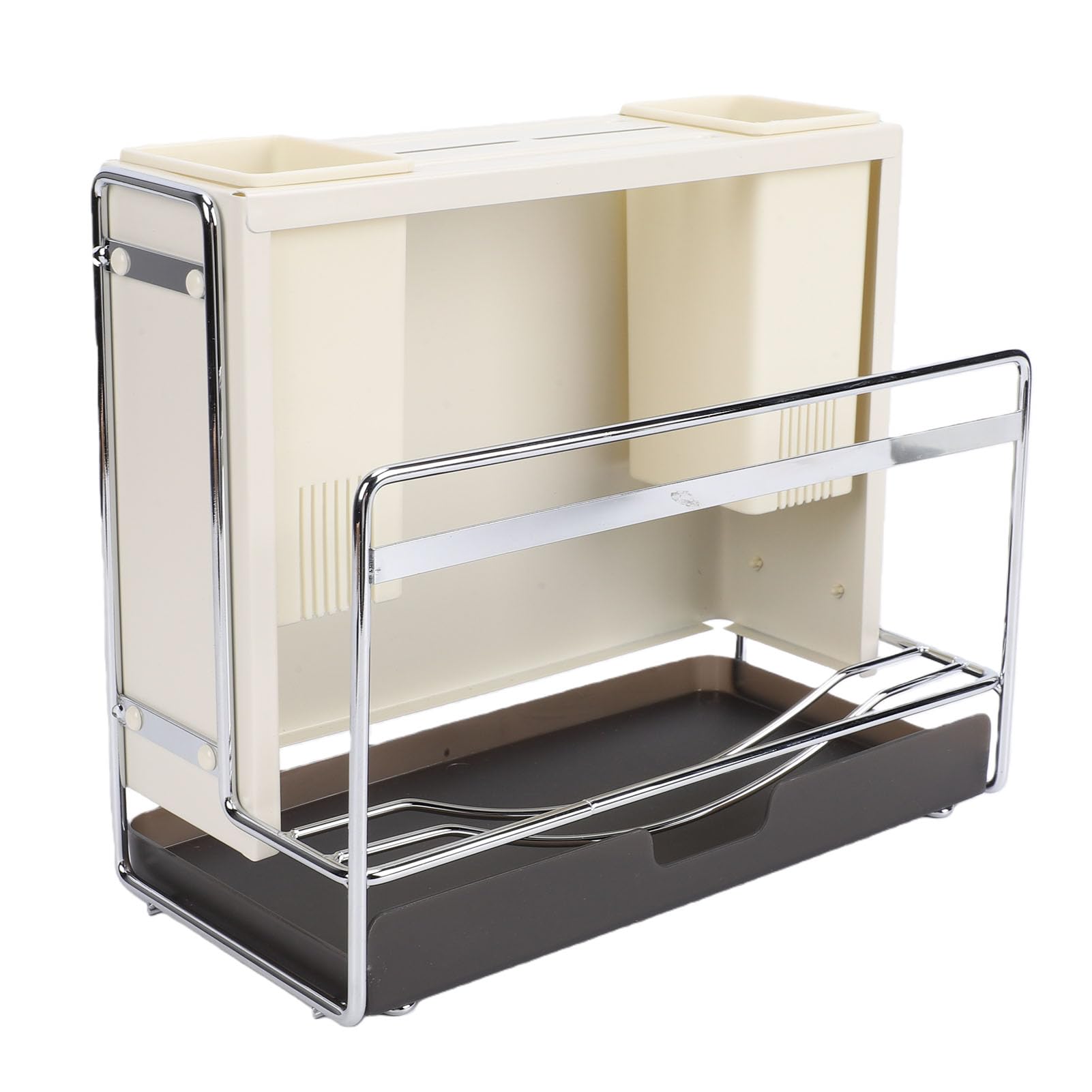 SUNGOOYUE Organisateur de Planche à Découper, Supports de Couvercle de Casserole, Support de Couvercle de Casserole, Support de Rangement pour Armoire Sous l'évier, Outil de Séchage et de de