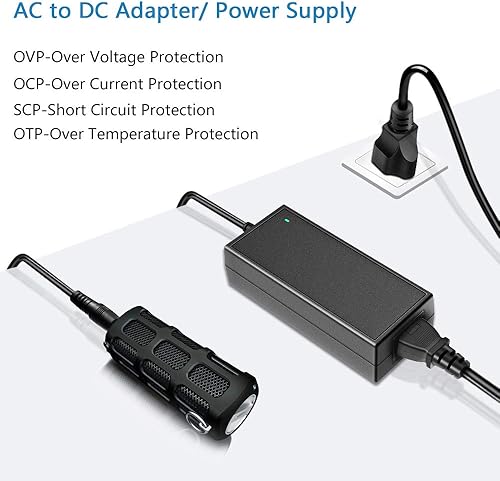 Miniatura 5 de SHNITPWR Adaptador de fuente de alimentación de 12 V 6 A CA convertidor de 100 V  240 V CA a CC 12 voltios 6 amperios 72 W transformador de