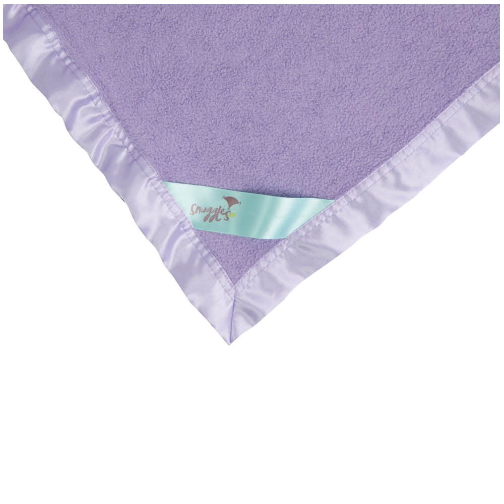 Manta de bambú extra suave para niños y bebés, hipoalergénica, color morado, 36 x 47 pulgadas, manta de viaje perfecta y regalo para baby shower