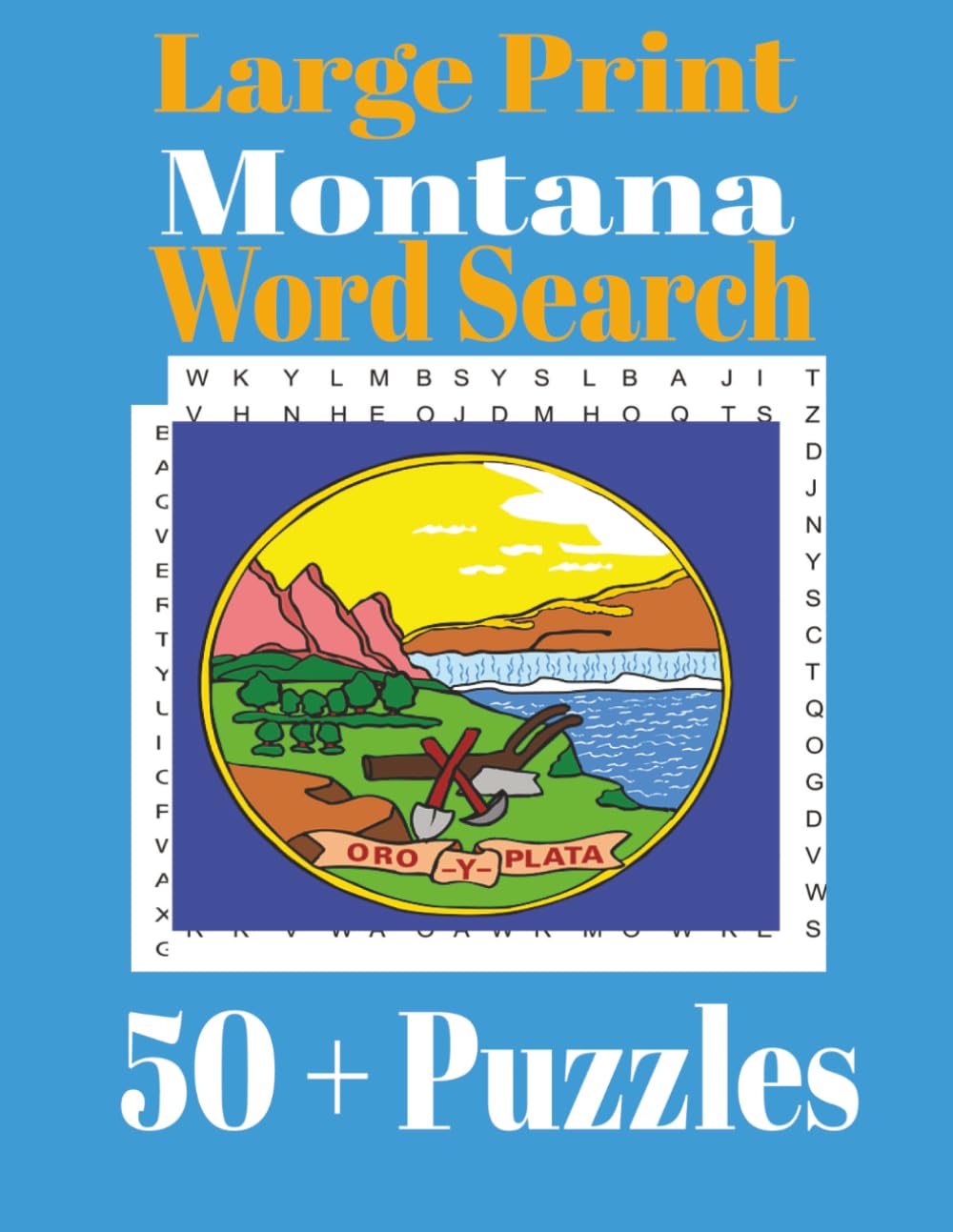 Large Print Montana Word Search