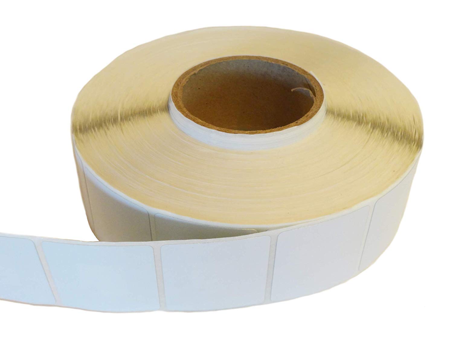 Étiquettes RF 8.2 MHz antivol blanches 4 x 4 cm pour stopper les vols en magasin de détail
