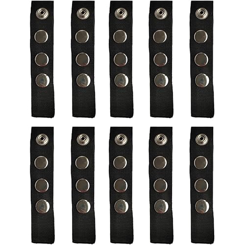 10PCS Boat Cover Snap Extender for Boat Canvas，Upgrade Extension 3 Size 1"~3",Boat Cover Snap Extender, Black Boat Cover/Canvas Snaps, Extend The Life of Your Boat top Canvas!