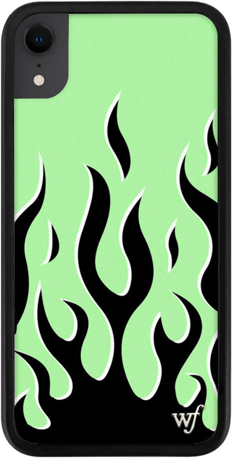 Wildflower Limited Edition Cases Compatible with iPhone XR (Neon Flames)