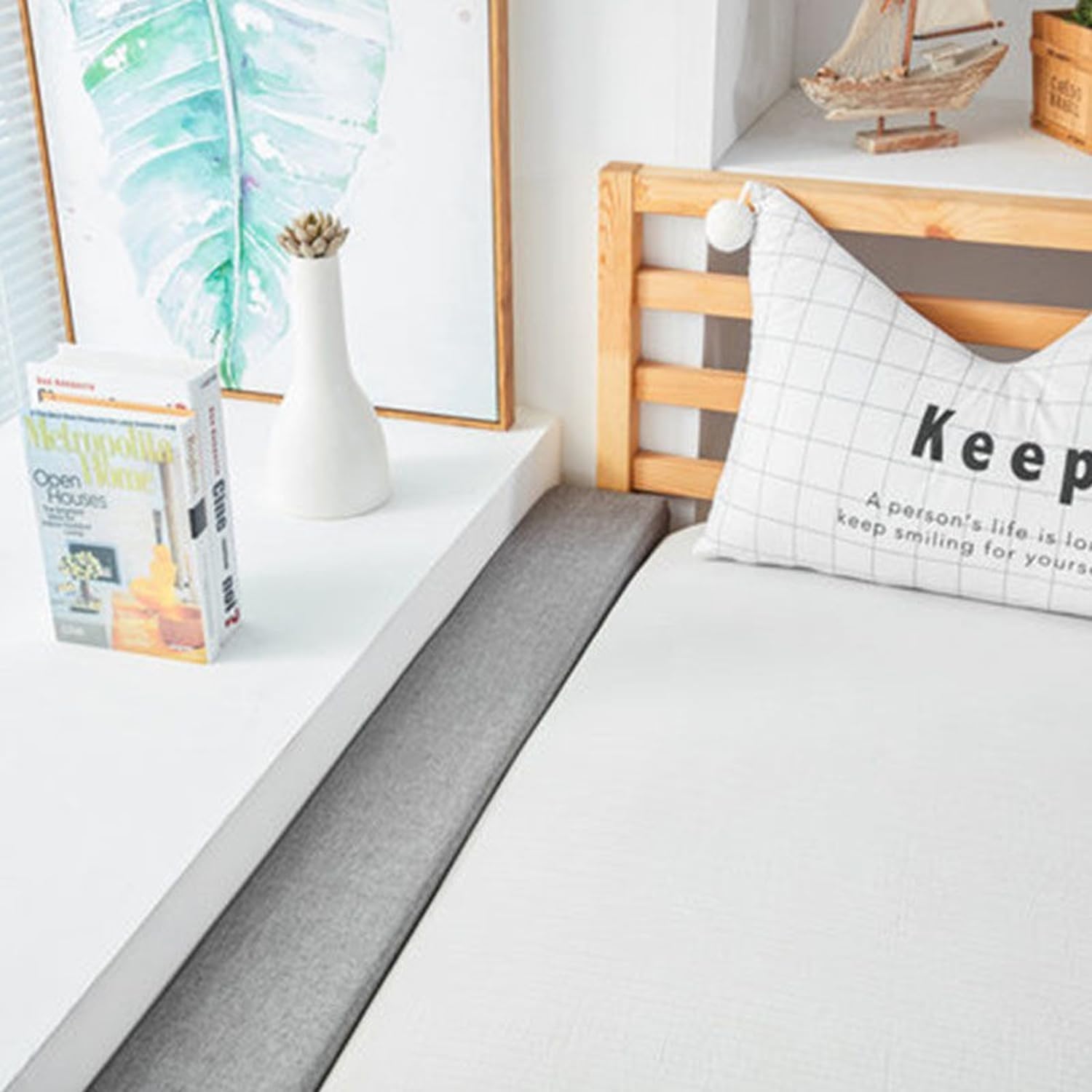 Remplissage de Matelas de Lit 90/100/120/130/140/150/160/180/200cm Remplissage D'écart Mural Amovible Rallonge de Matelas pour Combler l'espace Entre La TêTe de Lit ou Le Mur(Color 11,140x10x25cm/55x4