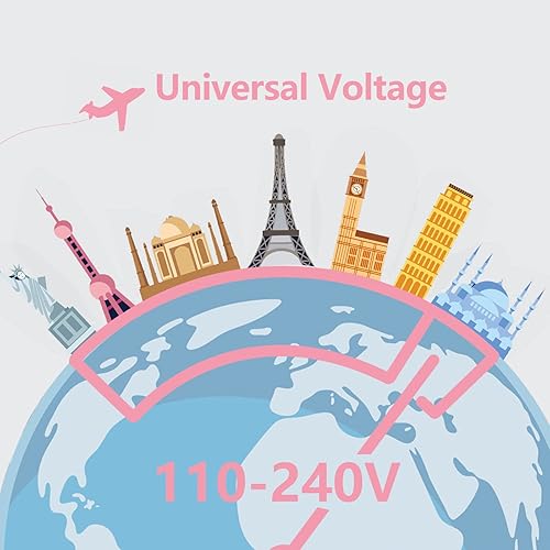 Miniatura 9 de Rizador de viaje + secadora + plancha plana