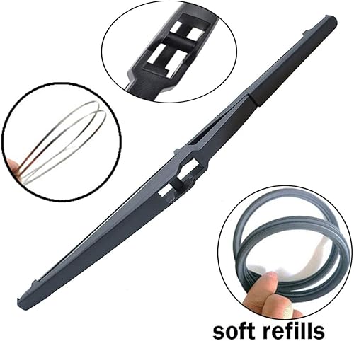 Miniatura 5 de Juego de limpiaparabrisas delantero y trasero para Kia Cerato TD 2008-2011, limpiaparabrisas delantero y trasero, cepillo de lluvia de 24 pulgadas,