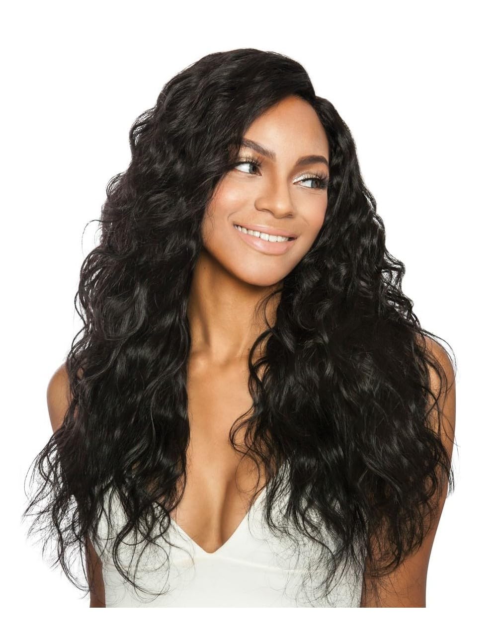 Pristine Brazilian Virgin Remy 100% Human Hair Bundle Extension NEON BODY WAVE 14" (NATURAL BLACK)