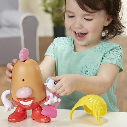 Miniatura 6 de Mr. Potato Head Mrs. Potato Head - Juguete clásico para niños de 2 años en adelante, incluye 12 piezas y piezas para crear caras divertidas