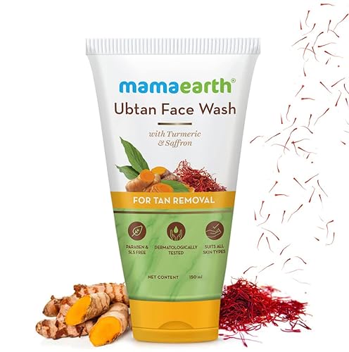 Miniatura 2 de MAMAEARTH Ubtan Face Wash CON Cúrcuma Y Azafrán para Eliminación de Bronceado150ml