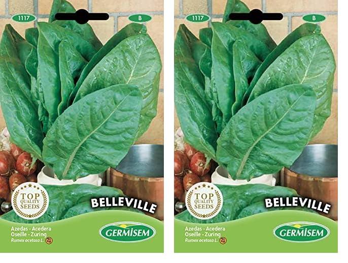 Germisem Belleville Semillas de Acedera 4 g, EC1117 (Paquete de 2)