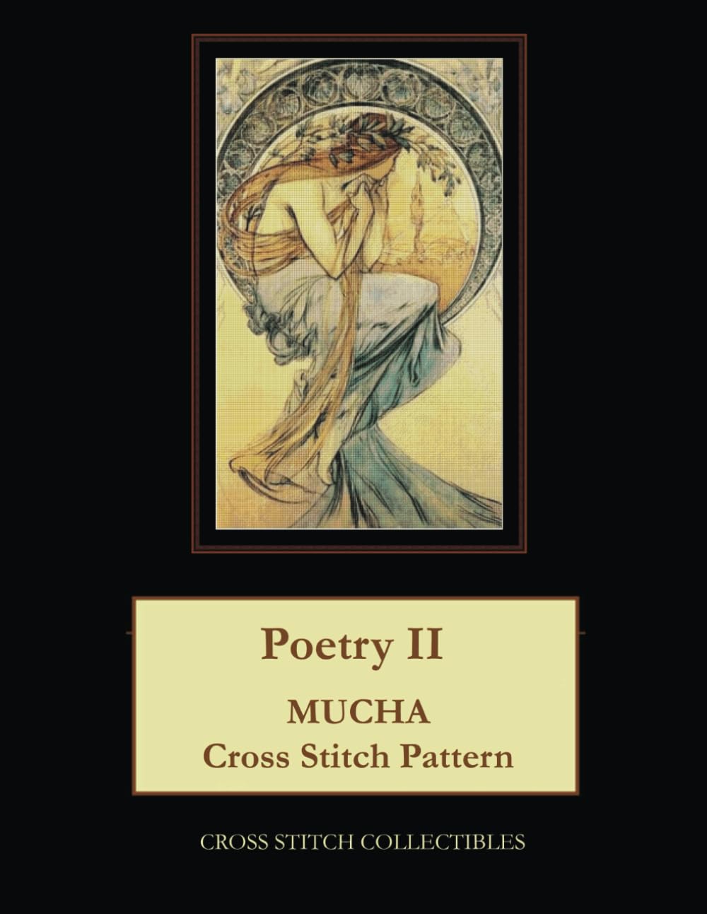 Poetry II: Mucha Cross Stitch Pattern