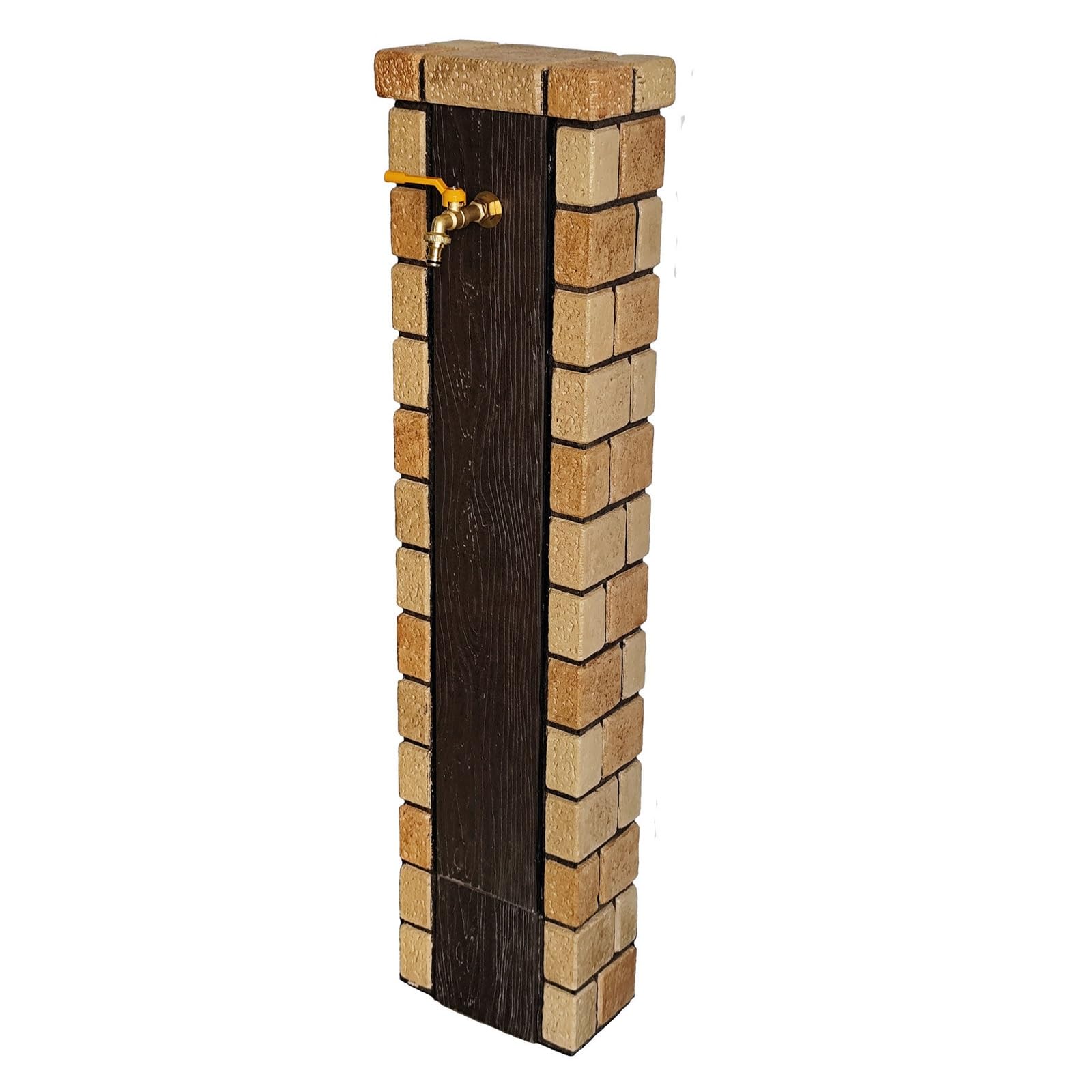 Freestanding Garden Water Column, 25.6in Outdoor Faucet Water Column, Garden, Courtyard, Backyard, and Farm Irrigation
