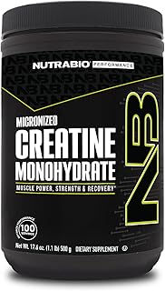 NutraBio 100% Pure Creatine Monohydrate