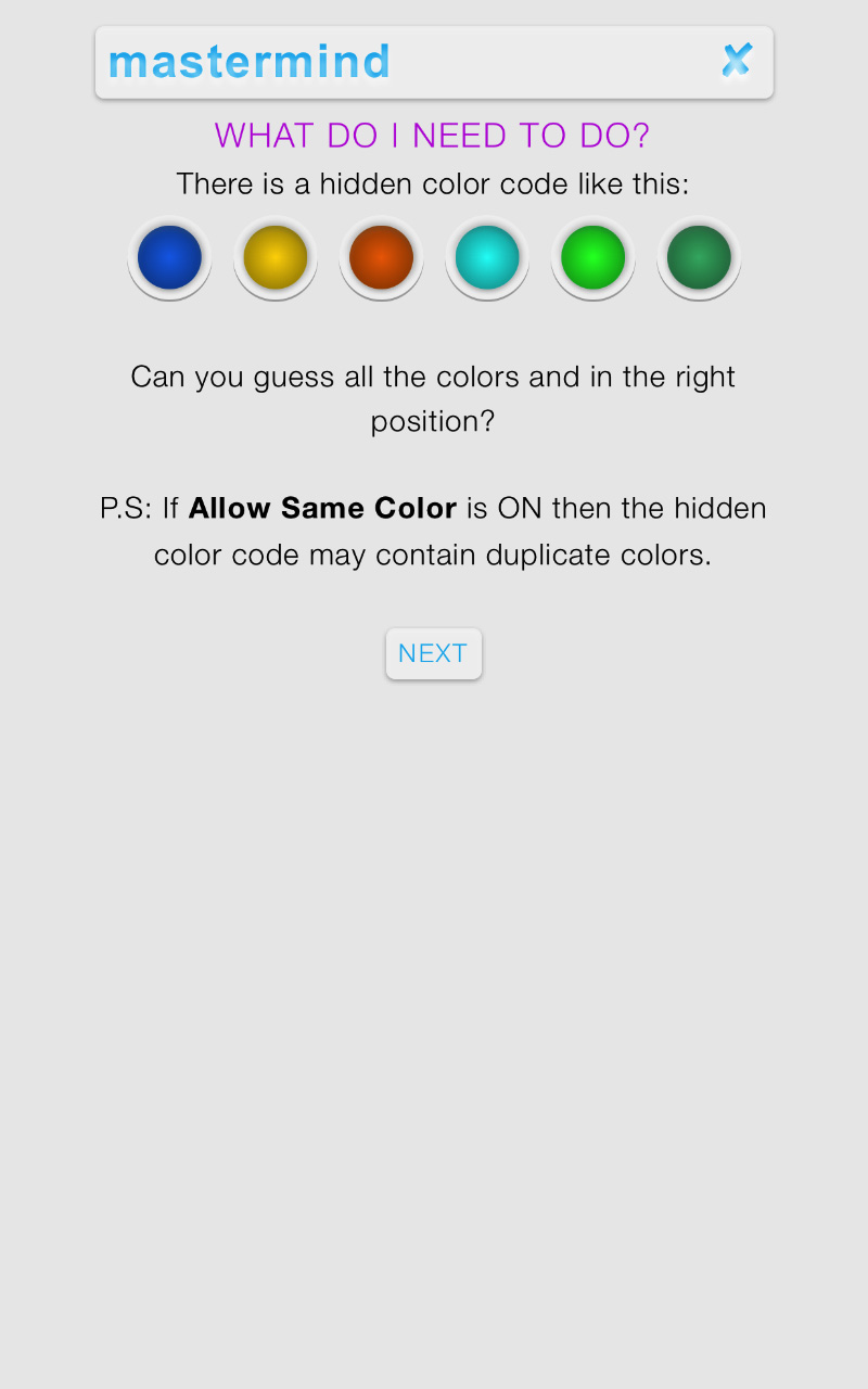 Mastermind - Break the code - App on Amazon Appstore