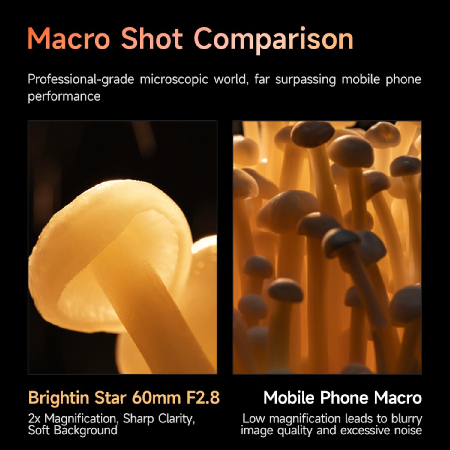 Brightinstar 60 mm F2.8 obiektyw makro do Nikon Z – MF obiektyw Z30, Z50, Z50I, ZFC. Zmiana z pełnego formatu na format APS-C: Z5, Z5II, Z6, Z6II, Z6III, Z7, Z7I, Z8, Z9, Zf.