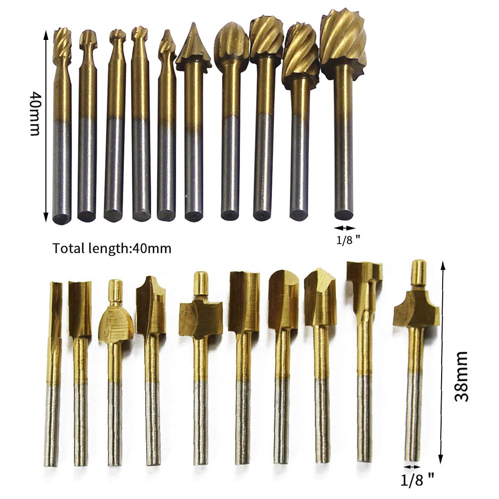 5-tlg. Hartmetall-Schaftfräsersatz – 4-Schneider, 6 Mm Durchmesser, Wolframkarbid, Für CNC & Metallbearbeitung