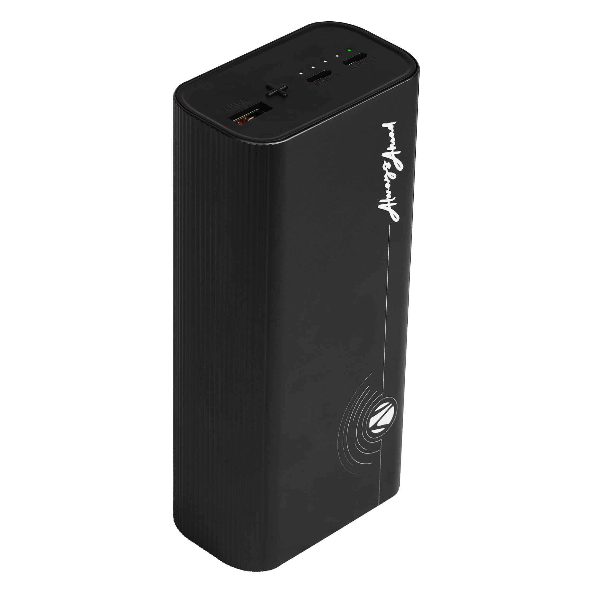 ZEBRONICS 27000 mAh Power Bank, 65W Fast Charging, Outputs (2 Type C & 1 USB) PD3.0, For iPhone, Android, Laptop, Tablets, Earbuds, Flight Friendly, Metallic Body + Type C Cable (EnergiPOD 27R2,Black)-picture-22