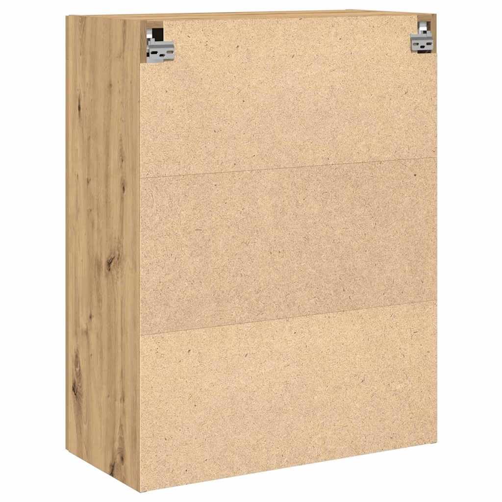 Armadio da parete in rovere Artisan, 69,5 x 34 x 90 cm, in legno