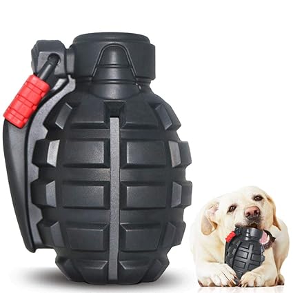 Hswaye Durable Dog Chew Toys for Aggressive Chewer - Lifetime Replacement Guarantee - Tough Dog Dental Chews Toy, Indestructible Dog Toys for Small Medium Dogs.Black