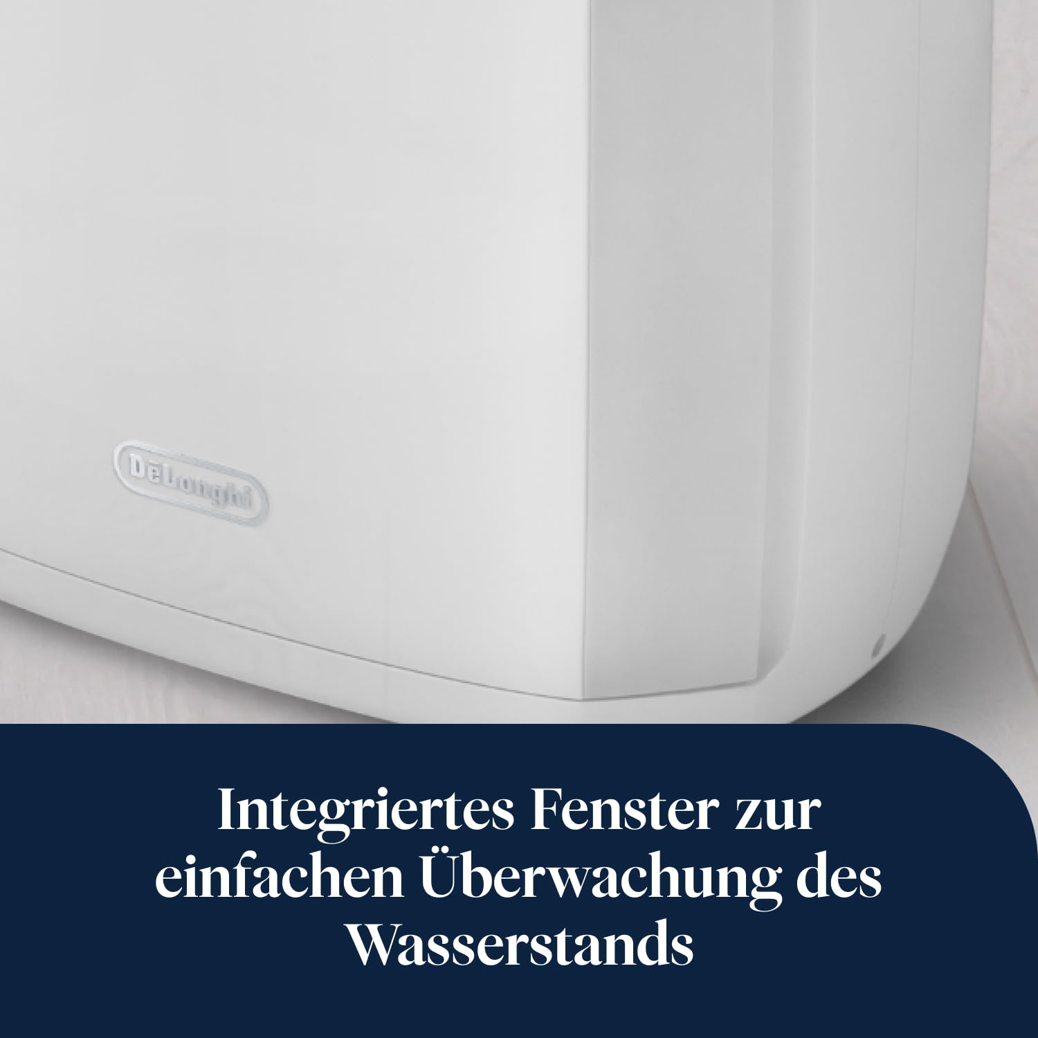 De'Longhi Tasciugo AriaDry Multi - Tragbarer Luftentfeuchter, 20L/Tag Feuchtigkeitsentzug, Wäschetrockner, Anti-Schimmel, Geringe Geräuschentwicklung, Timer, Weiß (DDSX220)