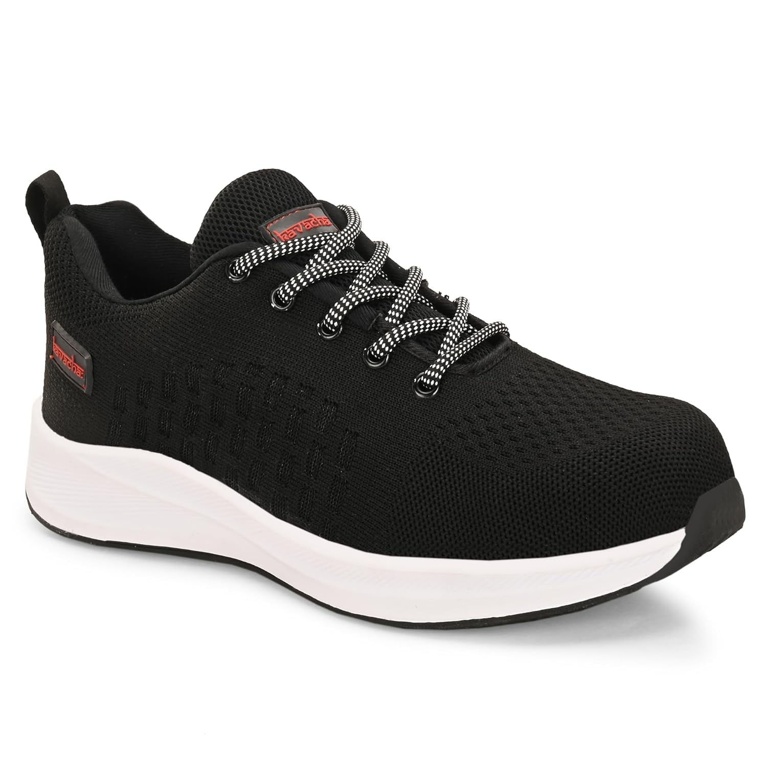 Knitted Upper Phylon Sole Safety Shoe with Steel Toe and Memory Foam Comfort,SC-226,Black-image-34