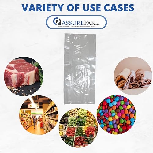 Miniatura 6 de Bolsas de plástico transparentes sin impresión, 6 x 3 x 15 pulgadas, 0.80 mil - 1000 bolsasestuche