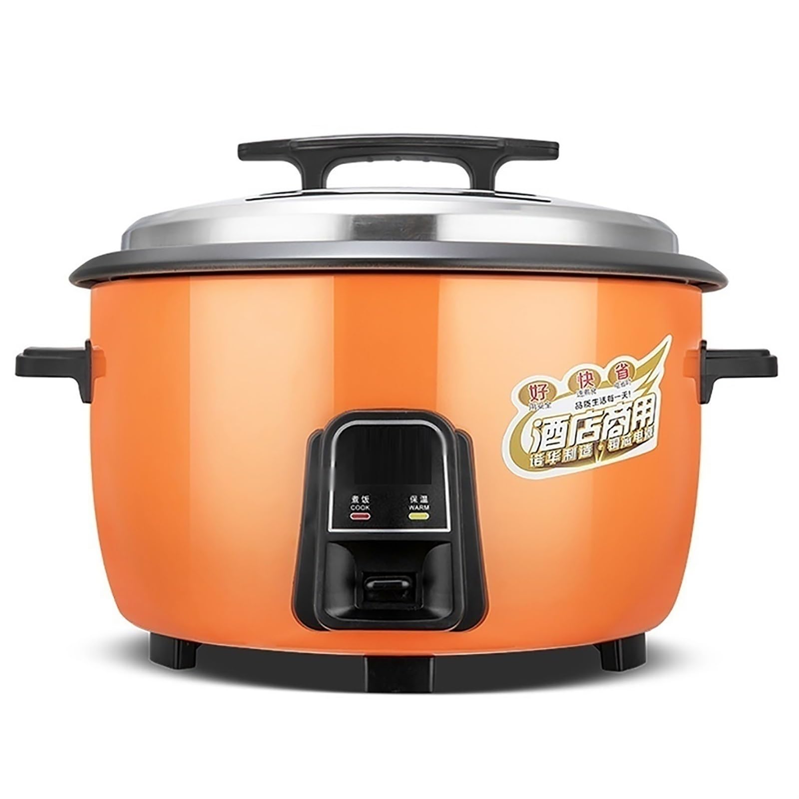 Cuociriso Commerciale ad Alta capacità (8L-45L) Antiaderente Addensato per ristoranti, Mense, scuole, 220-240 V (10L)