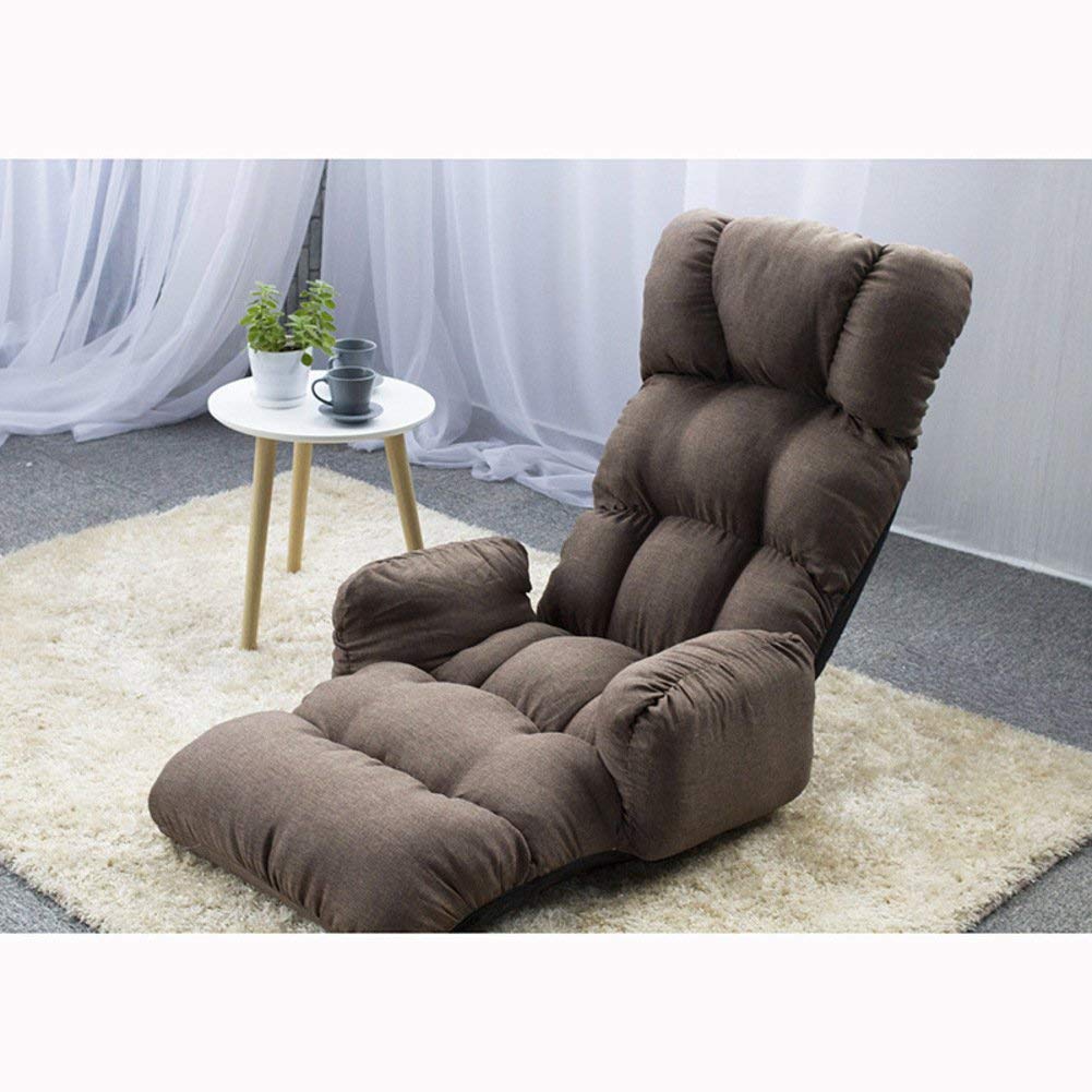 Amazon｜折りたたみ式の怠惰な床、個別のソファチェア、調節可能な畳