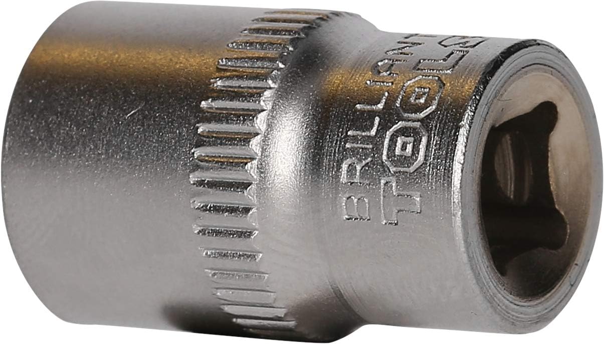 Brilliant Tools BT020939 1/4 Inch Socket Spanner, 25 mm, 11 mm Insert