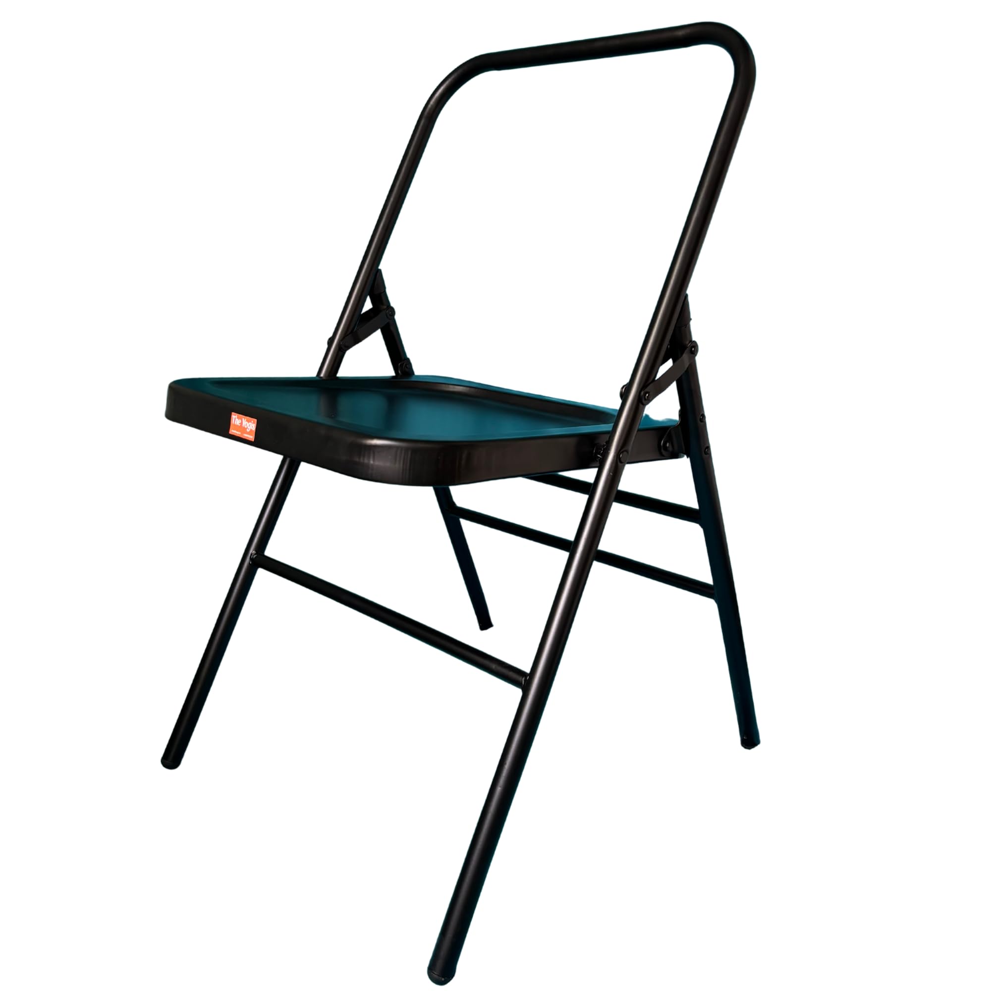 Premium Iyengar Yoga Chair – Durable Support for Optimal Flexibility and Stability for Yoga | Backles | Black - Colour |