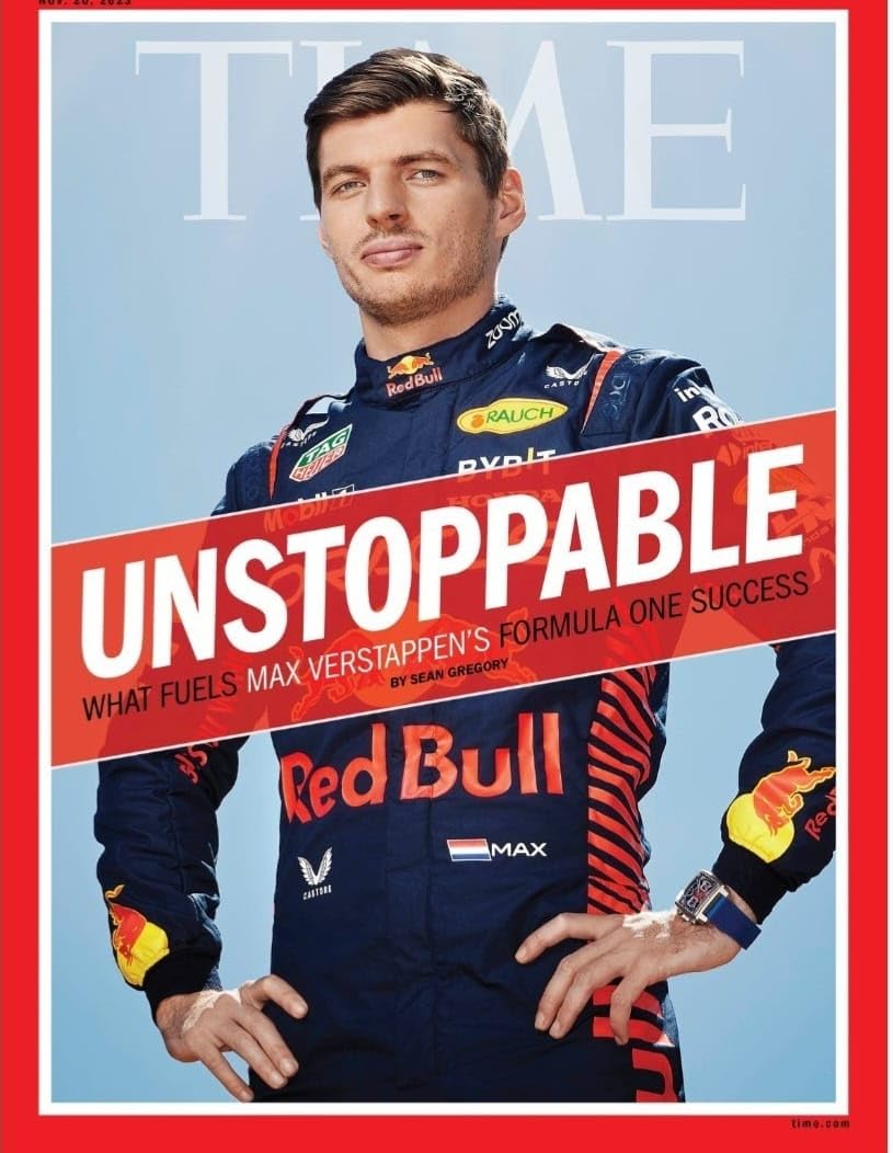 Buy Time Magazine November 2023 Max Verstappen Unstoppable Online at desertcartUAE