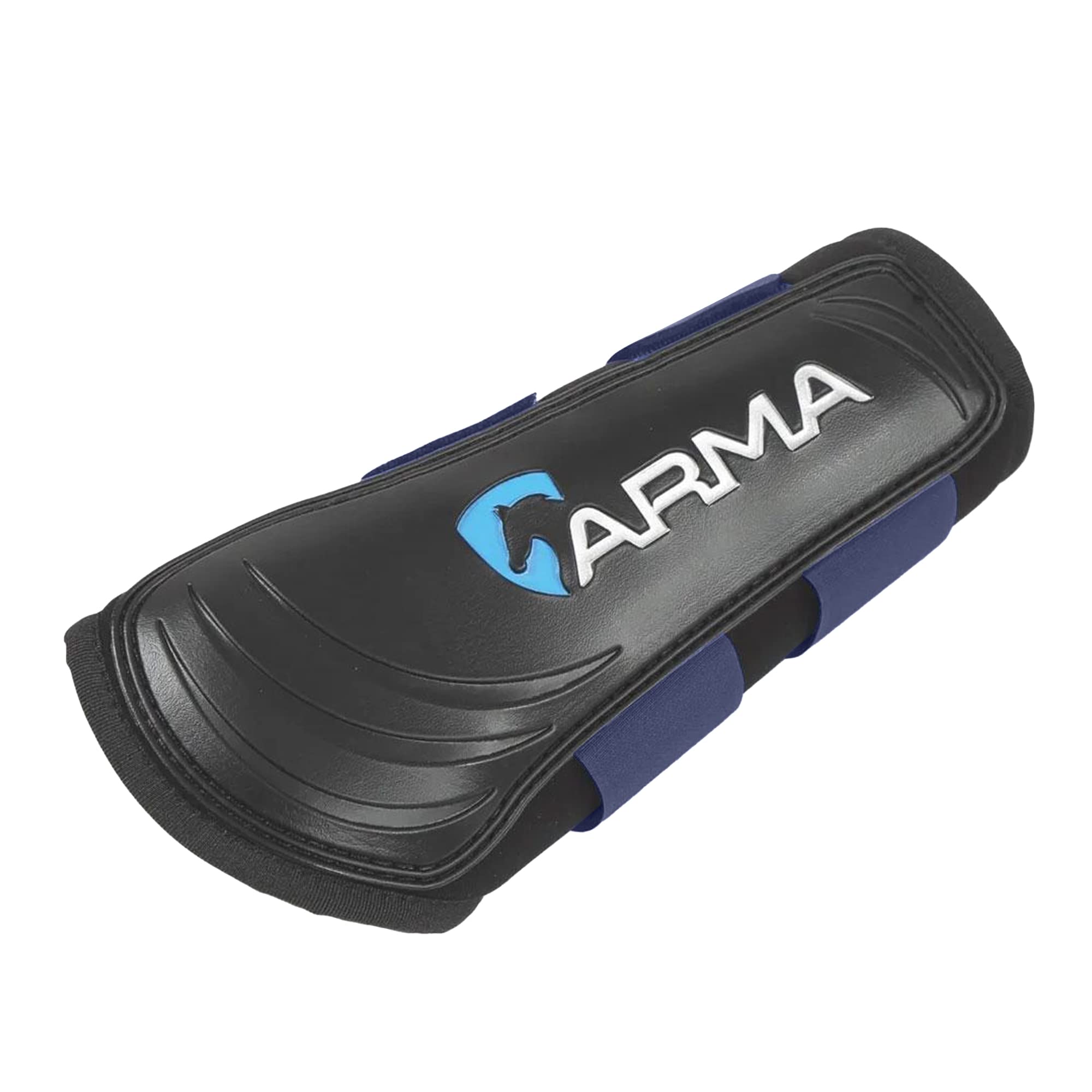 Shires Arma Neoprene Brushing Boots - Navy Blue Extra Full
