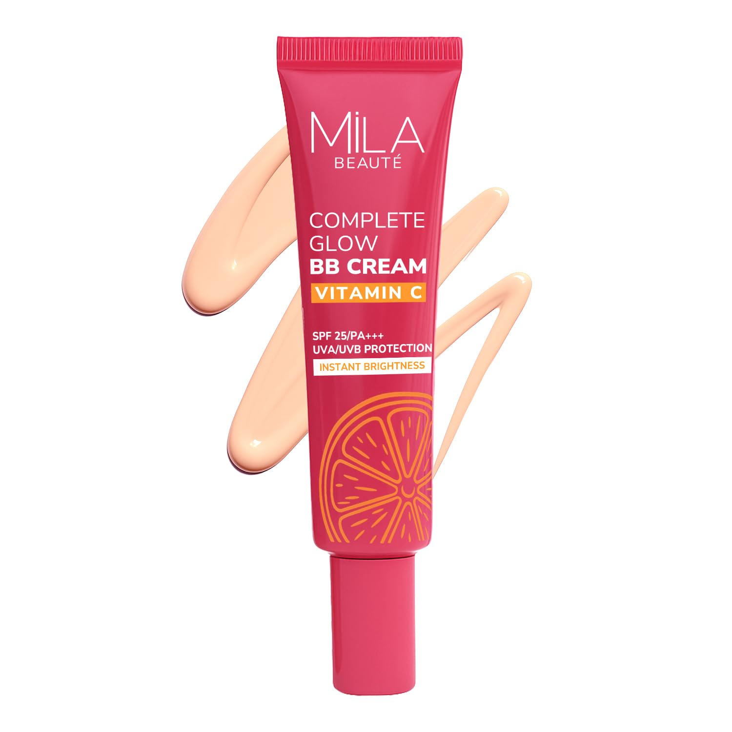 Mila Beaute Complete Glow BB Cream for Instant Spot Coverage + Instant Brightness + Light Makeup Glow I With SPF25 PA+++ & Vitamin C I Hydrating & Natural Coverage, Light - 30 ml-image-34