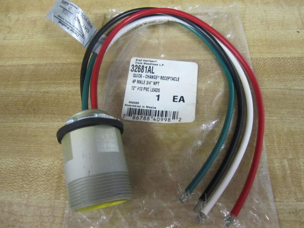 Brad Harrison/Daniel Woodhead 32681AL Quick-Change Receptacle 856685
