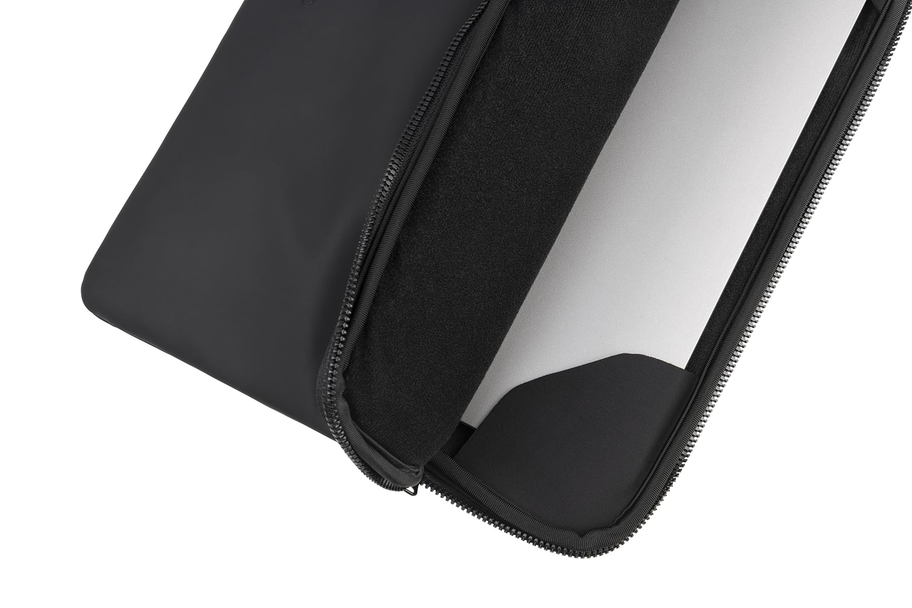 Tucano, Gommo Sleeve Custodia per MacBook Air 15" e Laptop 14", Custodia Computer Imbottita in Materiale Gommato Water Resistant con Tasca Accessori e Zip Doppia